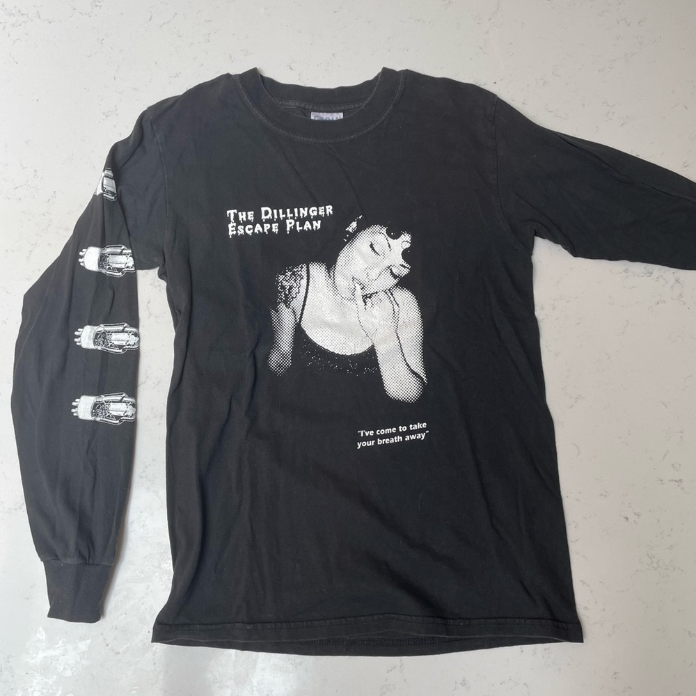 Dillinger escape plan vintage tee shirt (circa 1999?) hardcore metal music
